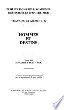Hommes et destins