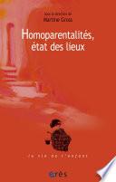 Homoparentalités, état des lieux