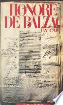 Honoré de Balzac : un cas