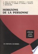 Horizons de la personne