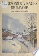 Horizons et visages de Savoie