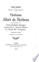 Hortense Allart de Meriten