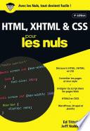 HTML, XHTML et CSS pour les Nuls poche, 4e édition