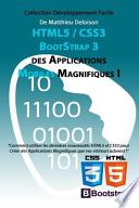 Html5 / Css3 / Booststrap 3 Pour Creer des Applications Magnifiques !