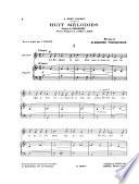Huit mélodies