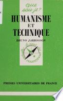 Humanisme et technique
