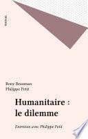 Humanitaire : le dilemme