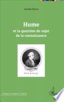 Hume et la question du sujet de la connaissance