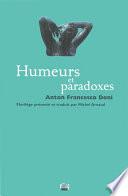 Humeurs et paradoxes