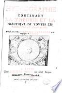 Hydrographie contenant la theorie et la practique de toutes les parties de la nauigation. Composé par le pere Georges Fournier de la Compagnie de Iesus