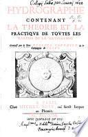 Hydrographie contenant la théorie et la pratique de toutes les parties de la navagation