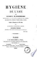 Hygiène de l'ame par le baron E. De Feuchtersleben