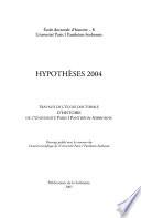 Hypothèses