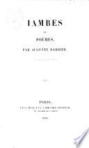 Iambes et poèmes. Troisième éd