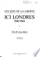 Ici Londres, 1940-1944