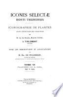 Icones selectae horti thenensis