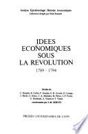 Idées économiques sous la Révolution, 1789-1794