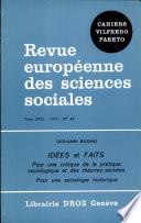 Idées et faits