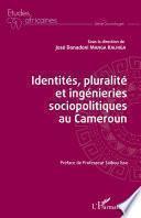 Identités, pluralité et ingénieries sociopolitiques au Cameroun