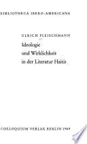 Ideologie und Wirklichkeit in der Literatur Haitis