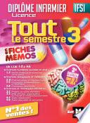 IFSI Tout le semestre 3 en fiches mémos - Diplôme infirmier - 3e édition