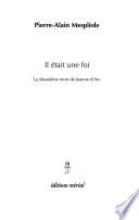Il était une foi