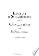 Il faut que le sycomore coule