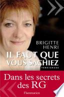 Il faut que vous sachiez...