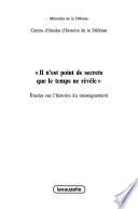 Il n'est point de secrets que le temps ne révèle