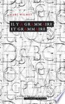 Il y a grammaire et grammaire