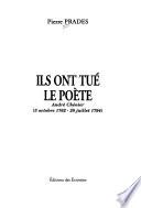 Ils ont tué le poète