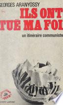 Ils ont tué ma foi