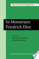 Im memoriam Friedrich Diez