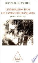 Immigration dans les campagnes françaises (L')