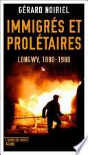 Immigrés et prolétaires