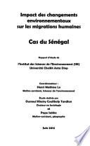 Impact des changements environnementaux sur les migrations humaines