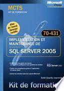 Implémentation et maintenance de SQL Server 2005