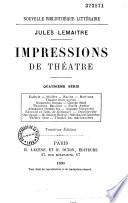 Impressions de théâtre