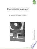 Impressions papier hanji