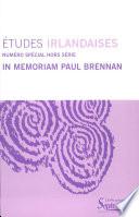 In memoriam Paul Brennan Mélanges Brennan Paul