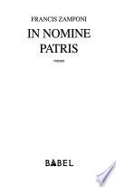 In nomine patris