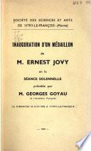 Inauguration d'un médaillon de m