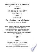Indes, Extrême-Orient, Océanie