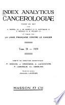 Index analyticus cancerologiae