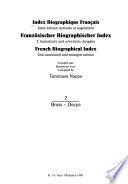 Index biographique français: Brass-Decye