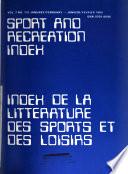Index de la Littérature Des Sports Et Des Loisirs