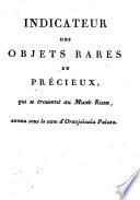 Indicateur des objets rares et précieux