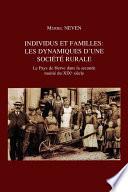 Individus et familles : les dynamiques d'une société rurale