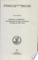 Industries et populations