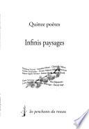 Infinis paysages - Quinze poètes